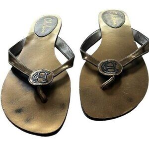 Cole Haan Kelly sandal Bronze Brown Women's Size 11
